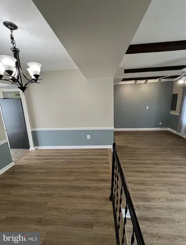 a view of empty room