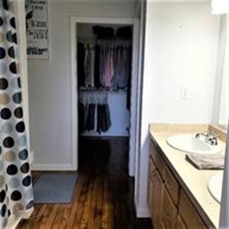 63 Blakeley Street, Unit 203 Woonsocket, RI 02895 - Photo 10 of 16 a bathroom with a sink and a mirror