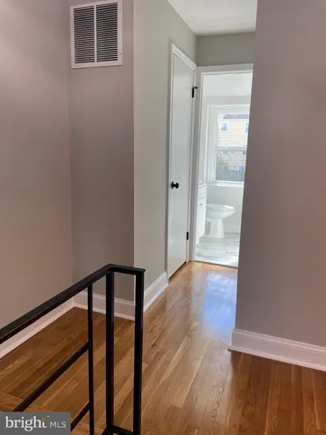 a view of wooden floor in a room