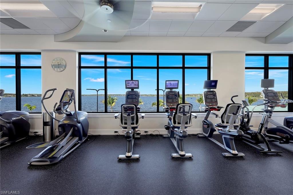 9314 Quarry Drive Naples, FL 34120 - Photo 47 of 49 a view of a room with gym equipment