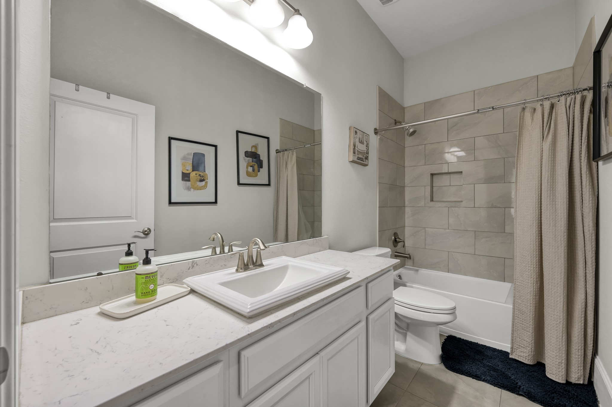 31714 Pierwood Court Spring, TX 77386 - Photo 30 of 49 a bathroom with a sink a toilet and shower