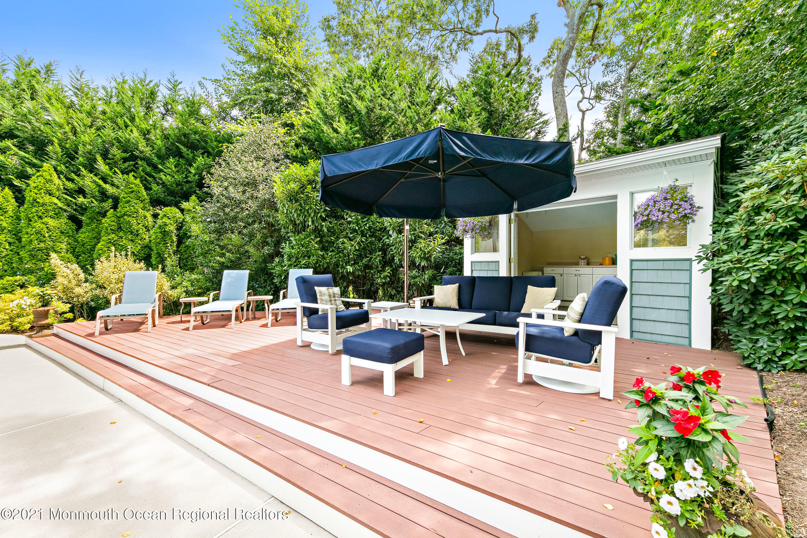 556 Albermarle Road Brick, NJ 08724 - Photo 11 of 60 Backyard Oasis w/ Pool & Cabana!
