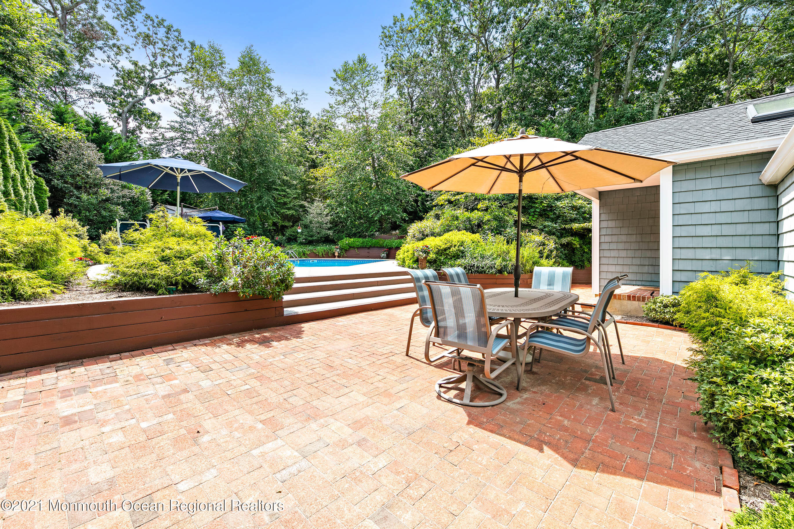 556 Albermarle Road Brick, NJ 08724 - Photo 13 of 60 Backyard Oasis w/ Pool & Cabana!