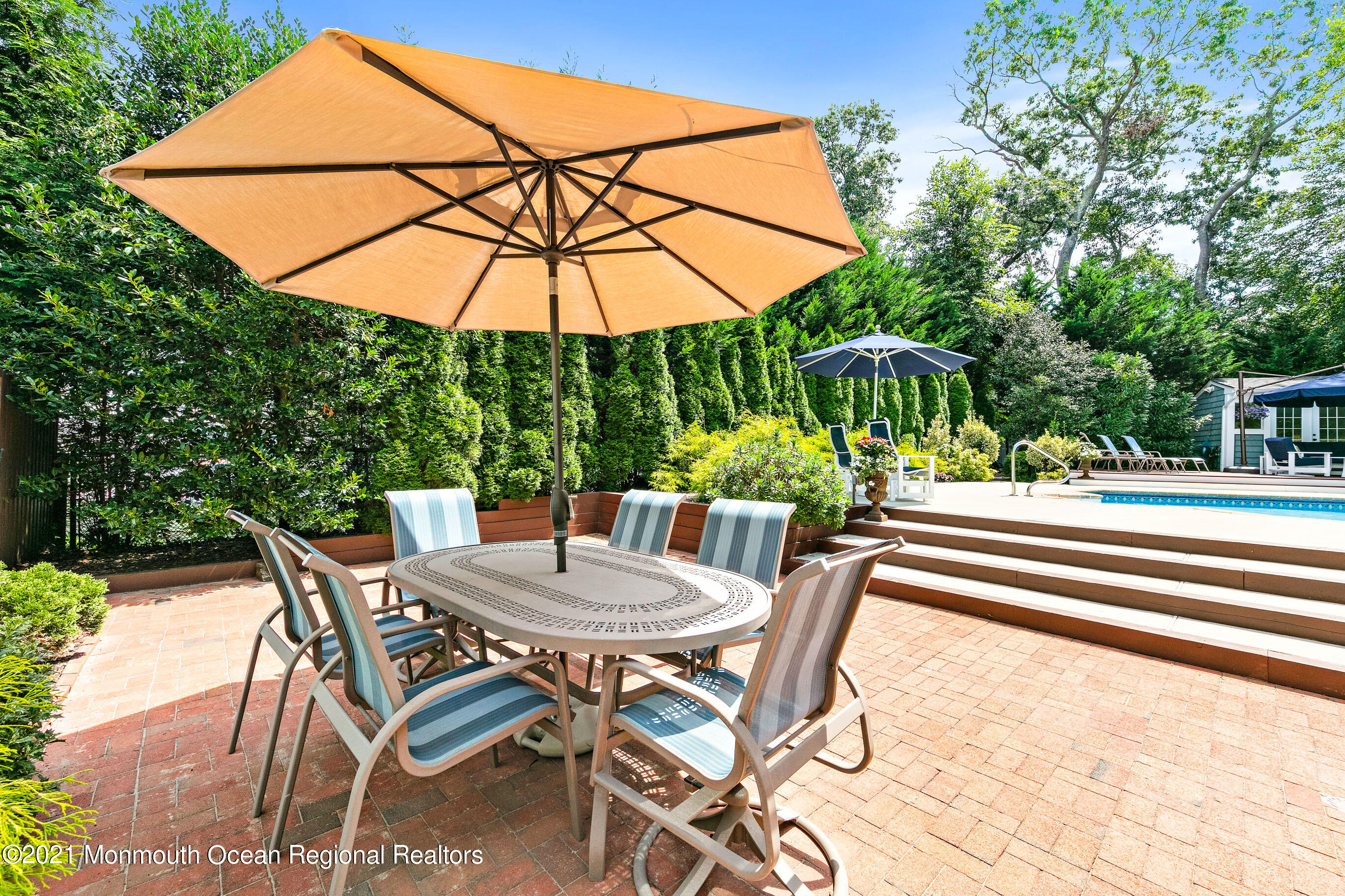 556 Albermarle Road Brick, NJ 08724 - Photo 15 of 60 Backyard Oasis w/ Pool & Cabana!
