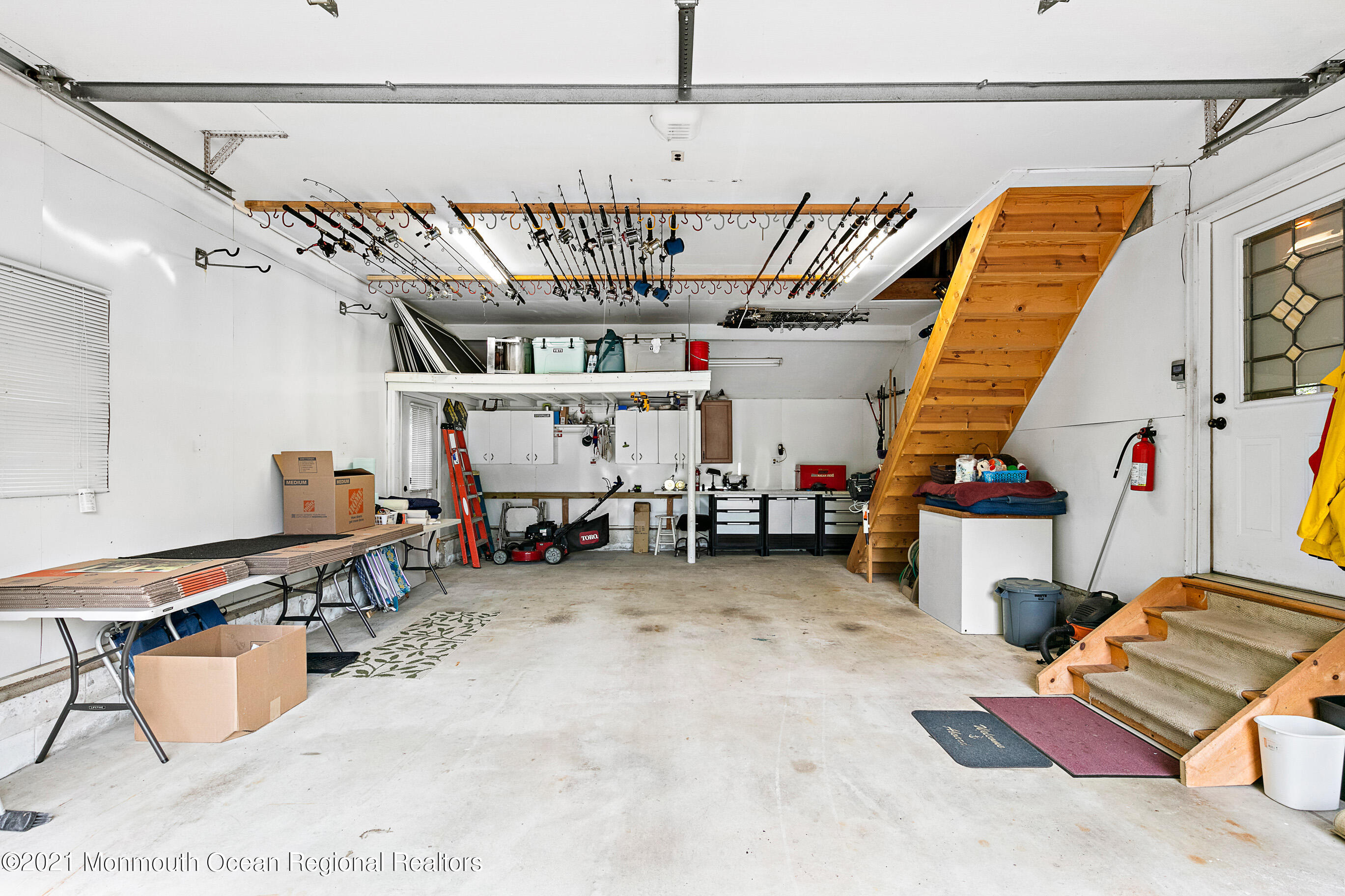556 Albermarle Road Brick, NJ 08724 - Photo 56 of 60 Huge Garage w/ Storage Above