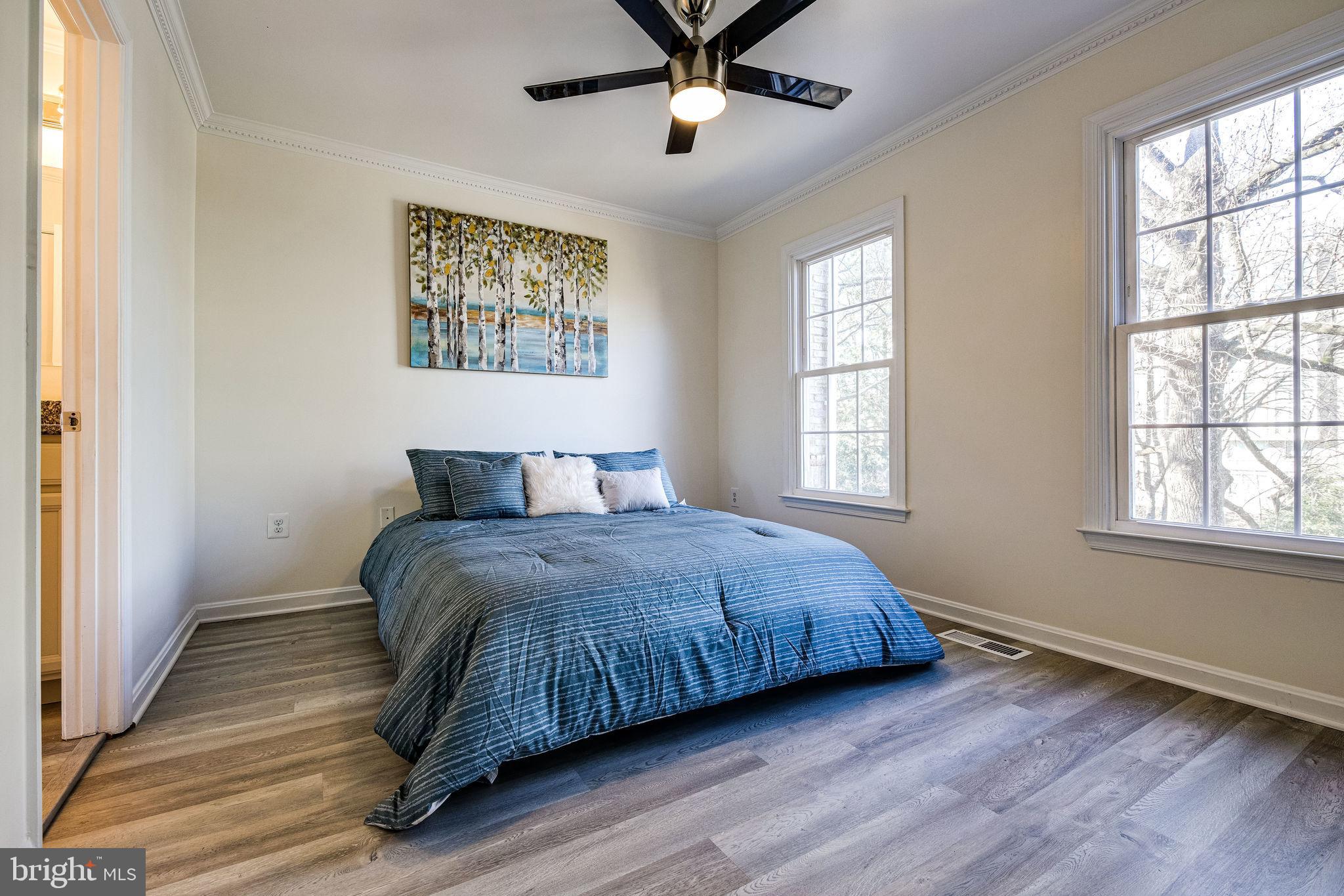 105 Rees Place Falls Church, VA 22046 - Photo 22 of 60 Bedroom One with Light/Fan Fixture