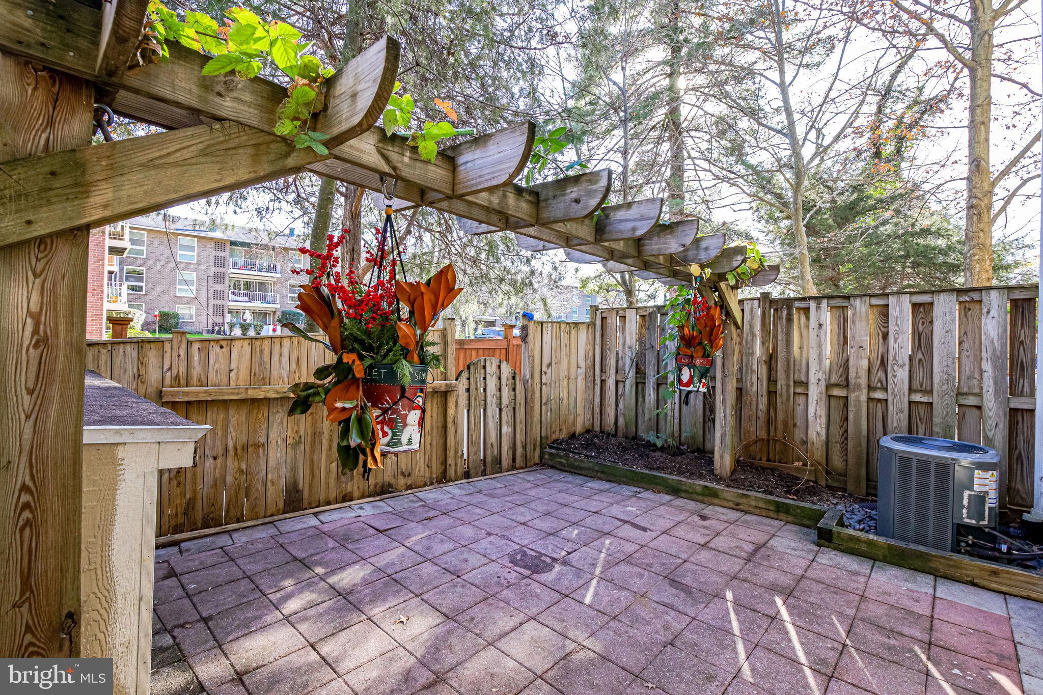 105 Rees Place Falls Church, VA 22046 - Photo 55 of 60 Spacious Patio Perfect for Outdoor Entertainment
