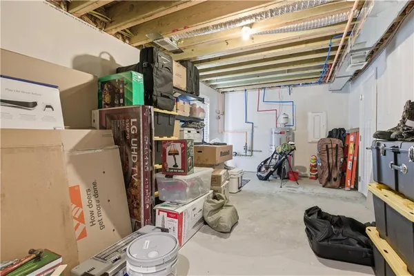 a room with gym equipment