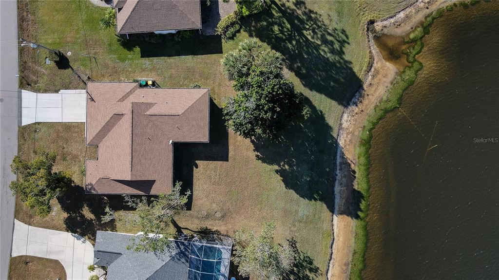 25192 Derringer Road Punta Gorda, FL 33983 - Photo 38 of 39 an aerial view of a house with a yard