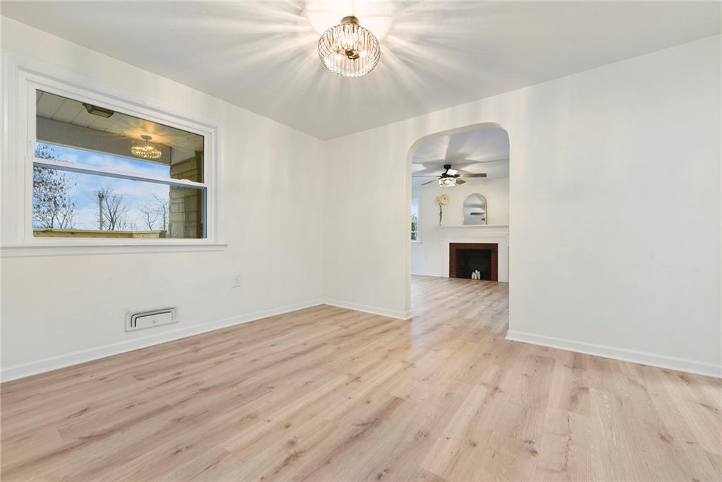 657 Ridge Road Pittsburgh, PA 15205 - Photo 17 of 30 a view of empty room with wooden floor
