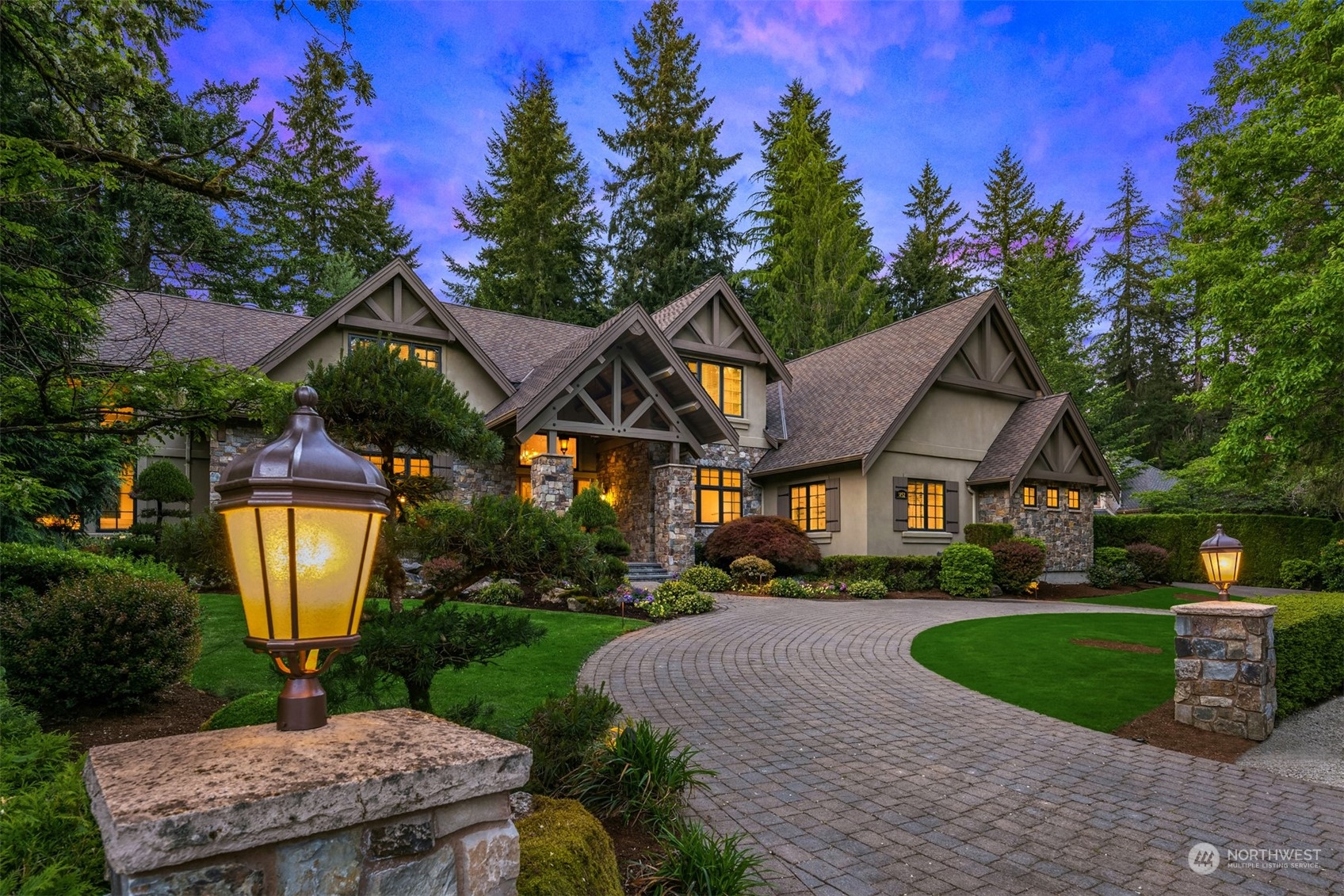 3852 134th Avenue Northeast Bellevue, WA 98005 - Photo 1 of 1 a front view of a house with a yard and green space