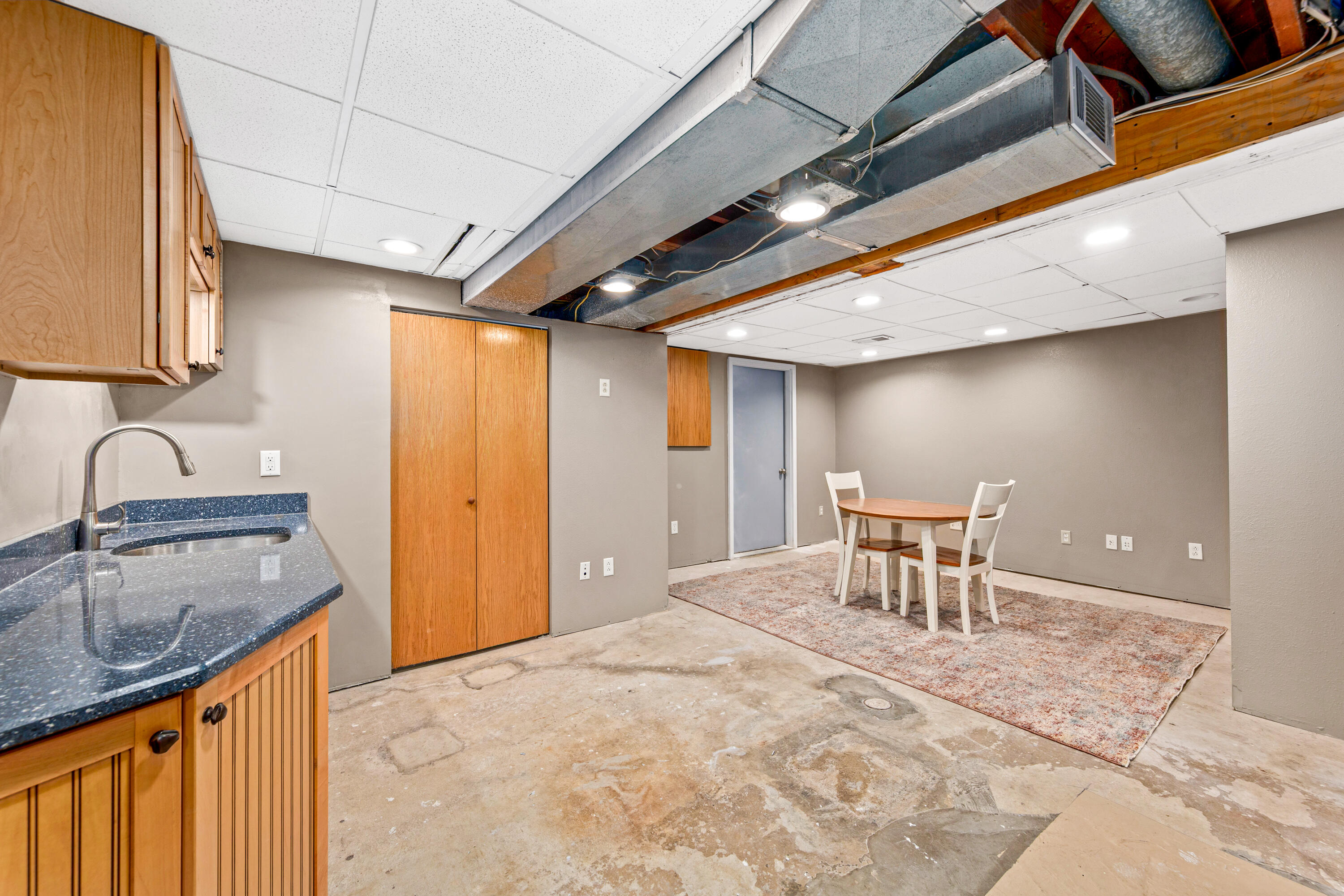 11239 West 5 Mile Road Raymond, WI 53126 - Photo 29 of 51 Lower Level Rec Room w/ Kitchenette