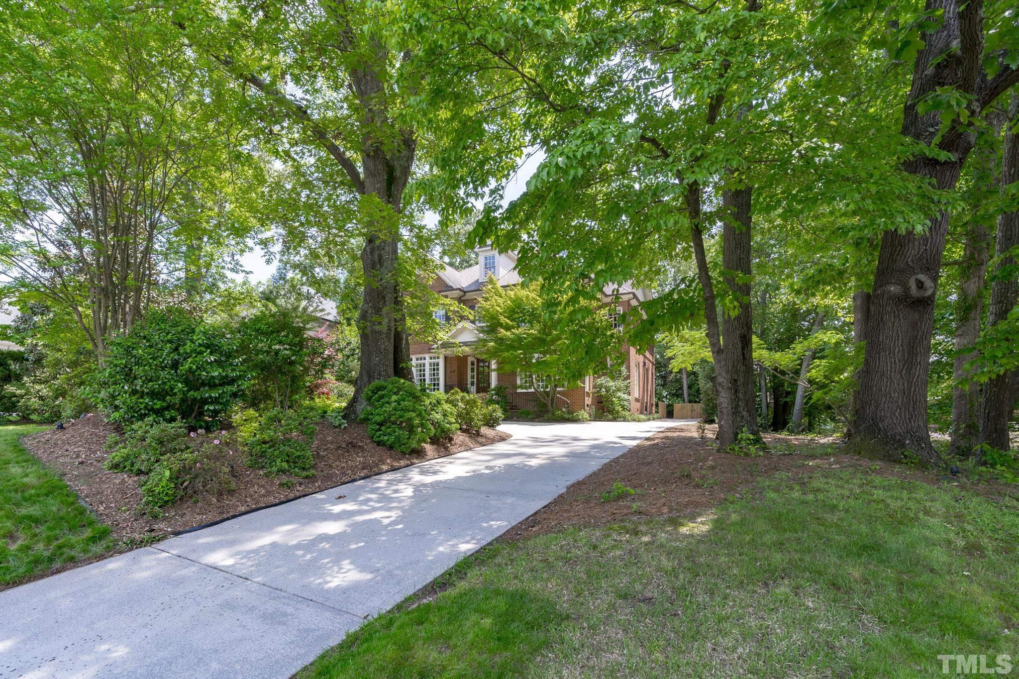 3329 Hampton Road Raleigh, NC 27607 - Photo 46 of 46 a view of a backyard with green space
