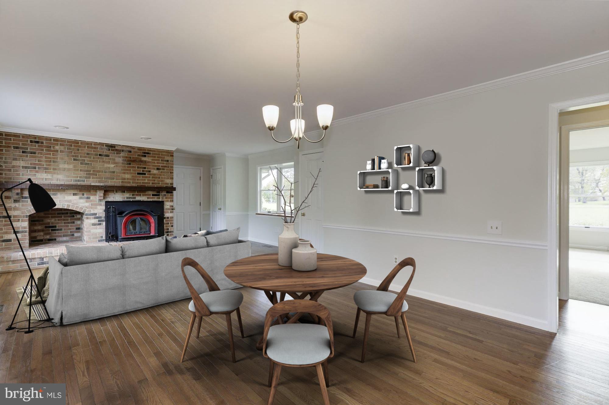 1072 Mt Airy Road Davidsonville, MD 21035 - Photo 8 of 38 Large Family Rm with casual dining area.