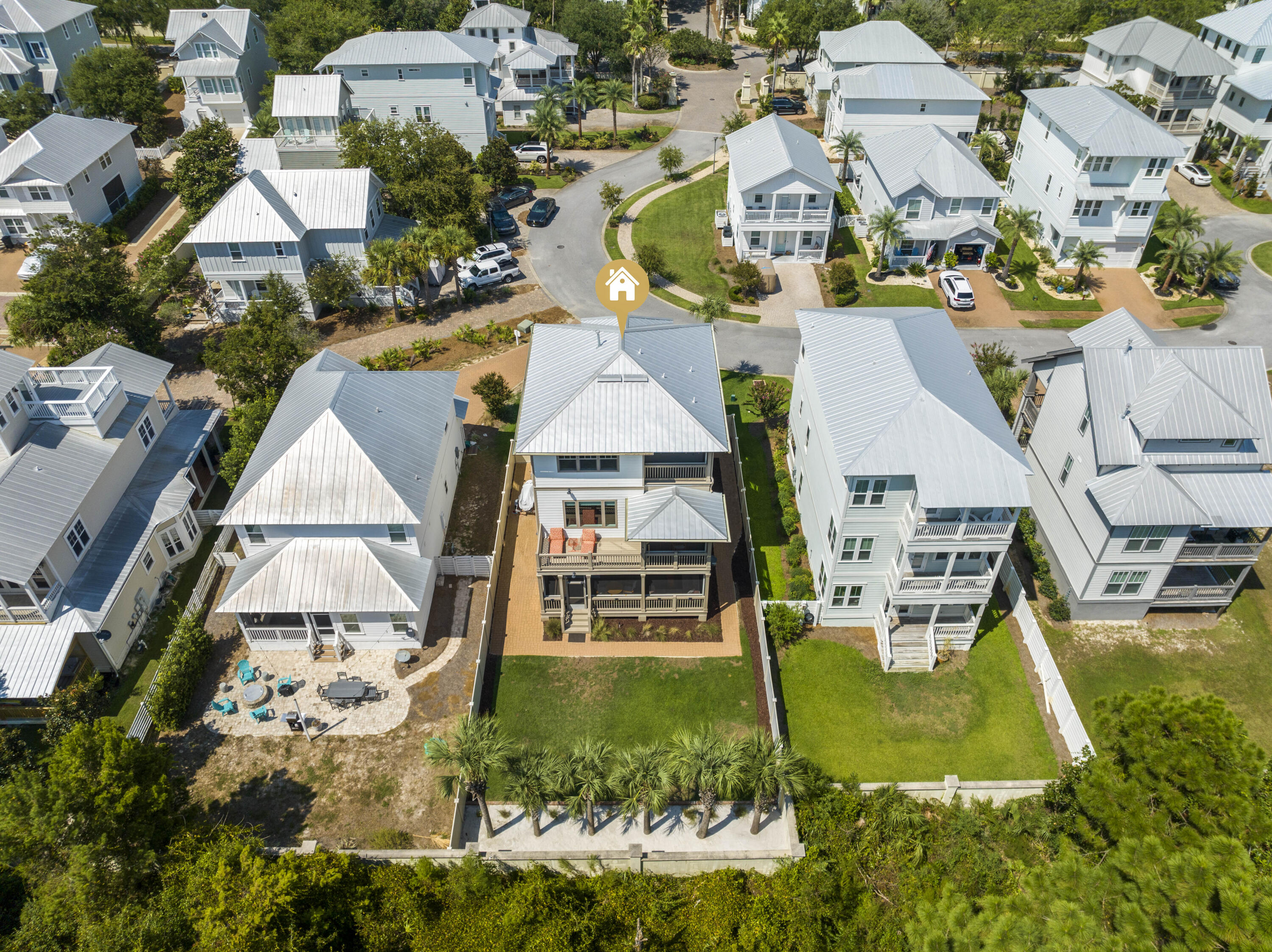 52 Grande Pointe Drive Inlet Beach, FL 32461 - Photo 9 of 48 Lot Aerial w/ Space for Pool