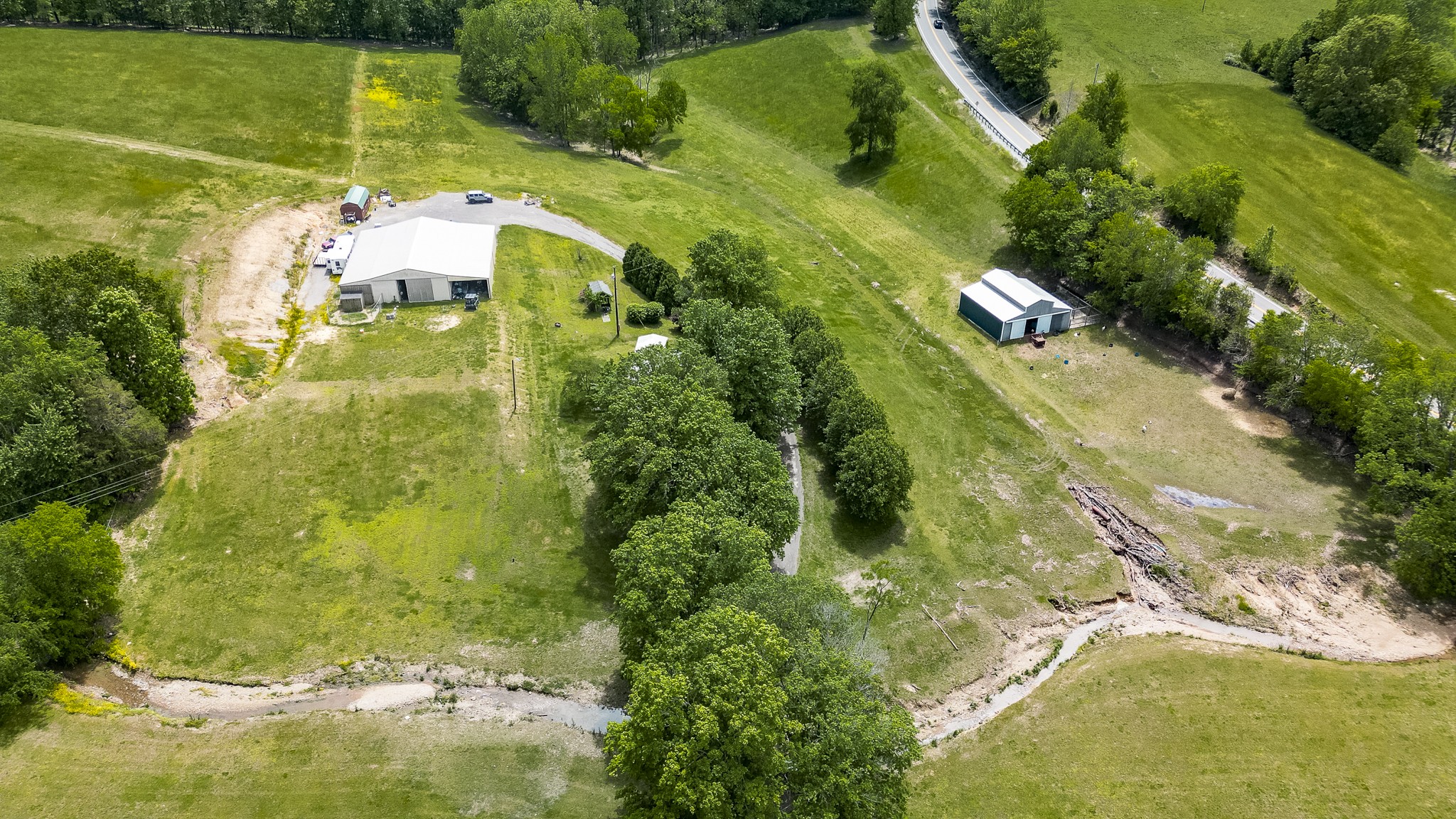 110 Womack Road Portland, TN 37148 - Photo 18 of 44 an aerial view of a residential houses with outdoor space