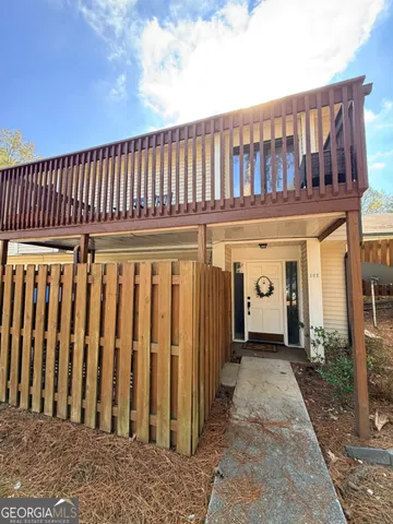 a view of front door