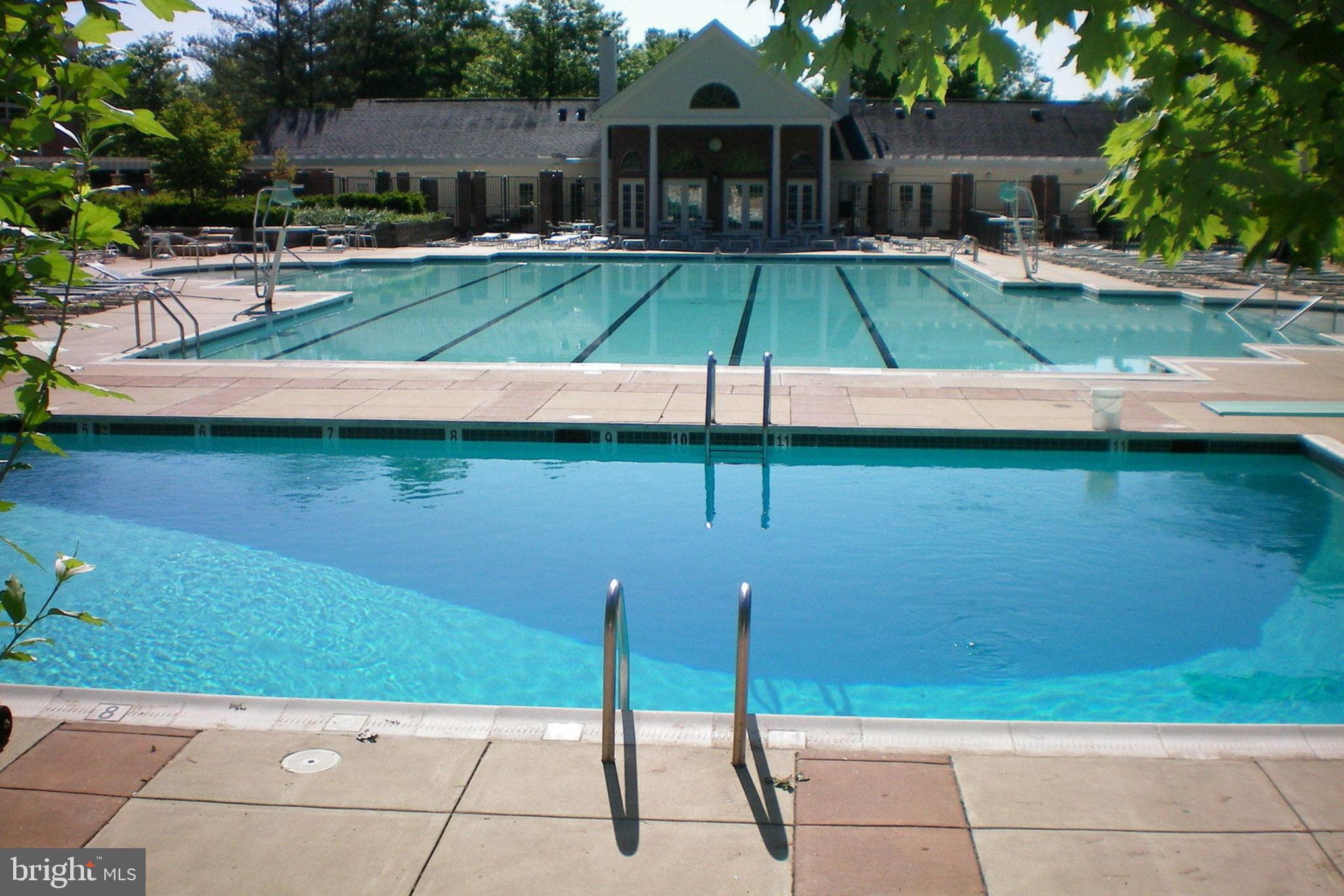 3841 Inverness Road Fairfax, VA 22033 - Photo 32 of 37 25 meter pool with sep diving and wading areas