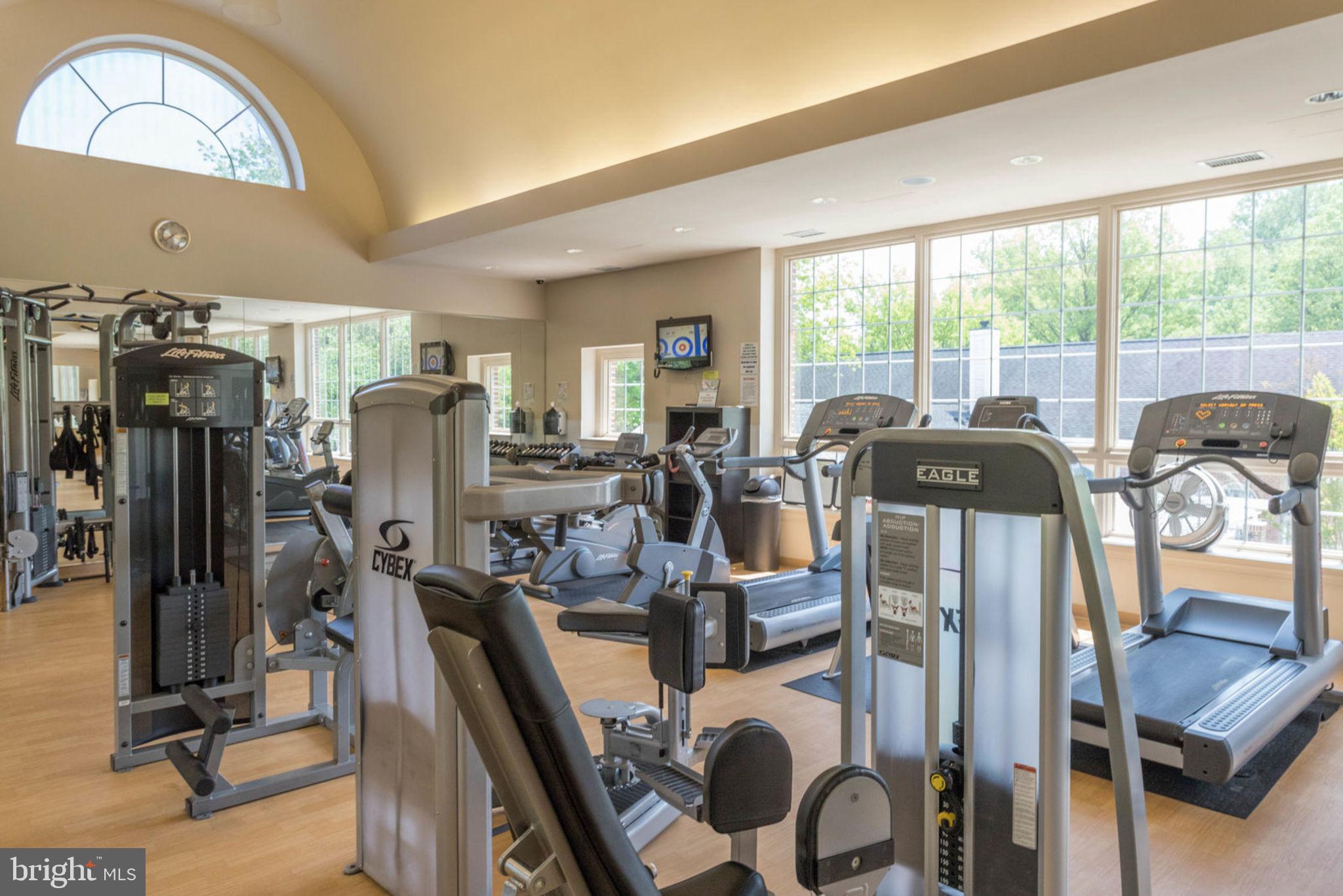 3841 Inverness Road Fairfax, VA 22033 - Photo 33 of 37 Full gym with much of the latest equipment