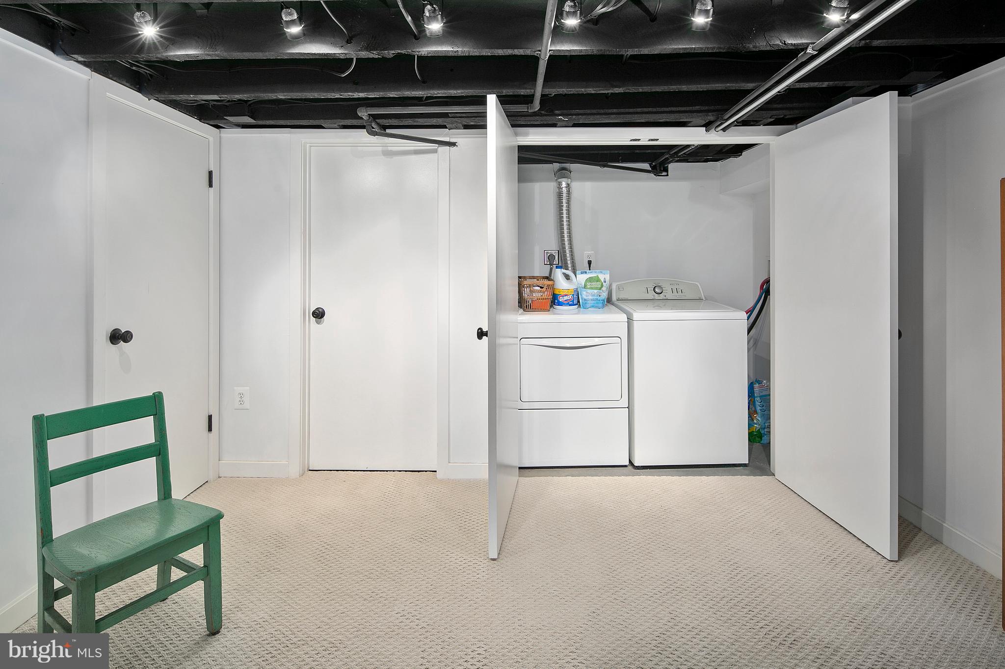 1437 G Street Northeast Washington, DC 20002 - Photo 24 of 24 a utility room with dryer and washer