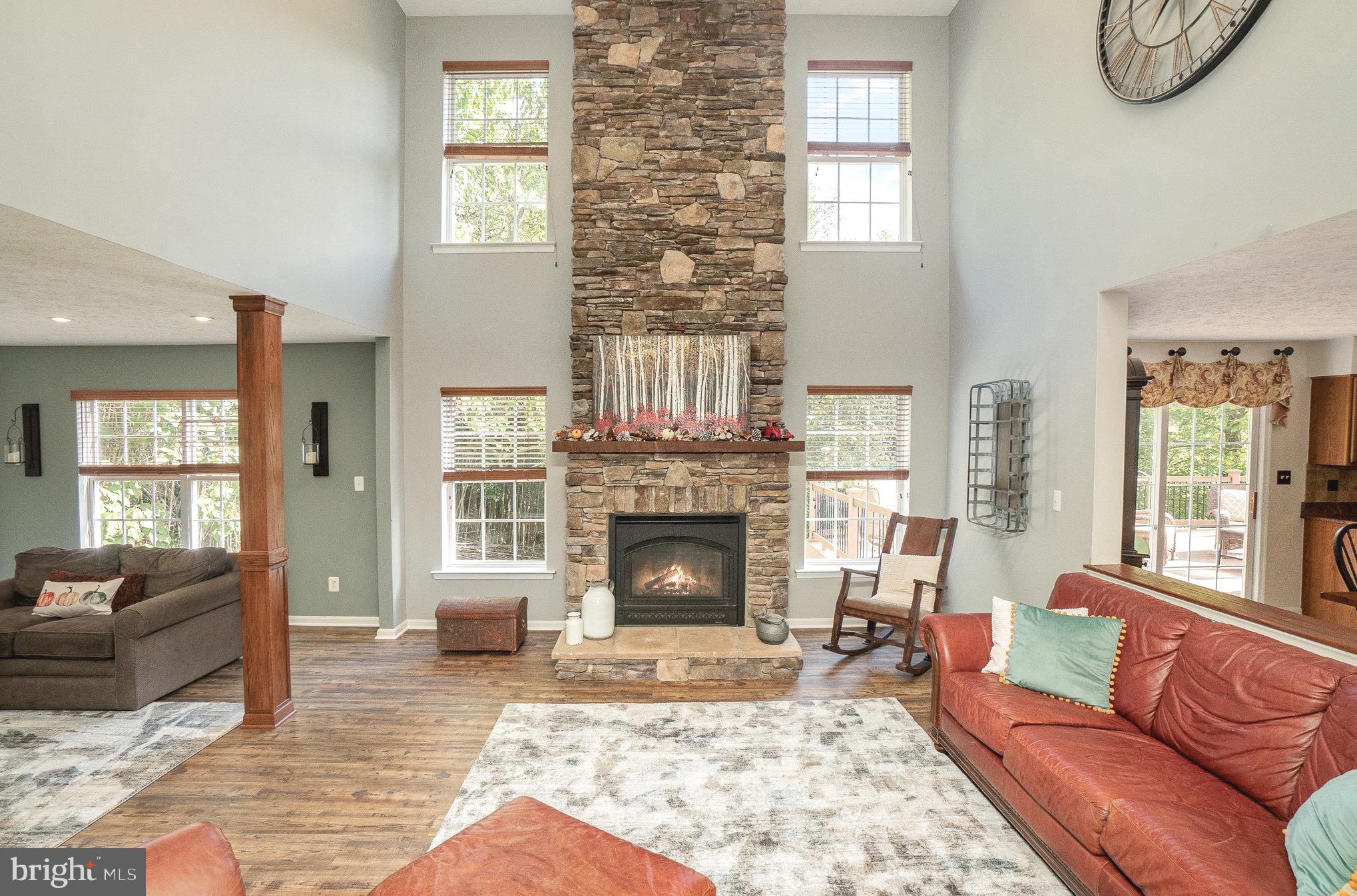 439 Fox Catcher Road Bel Air, MD 21015 - Photo 5 of 61 stone fireplace