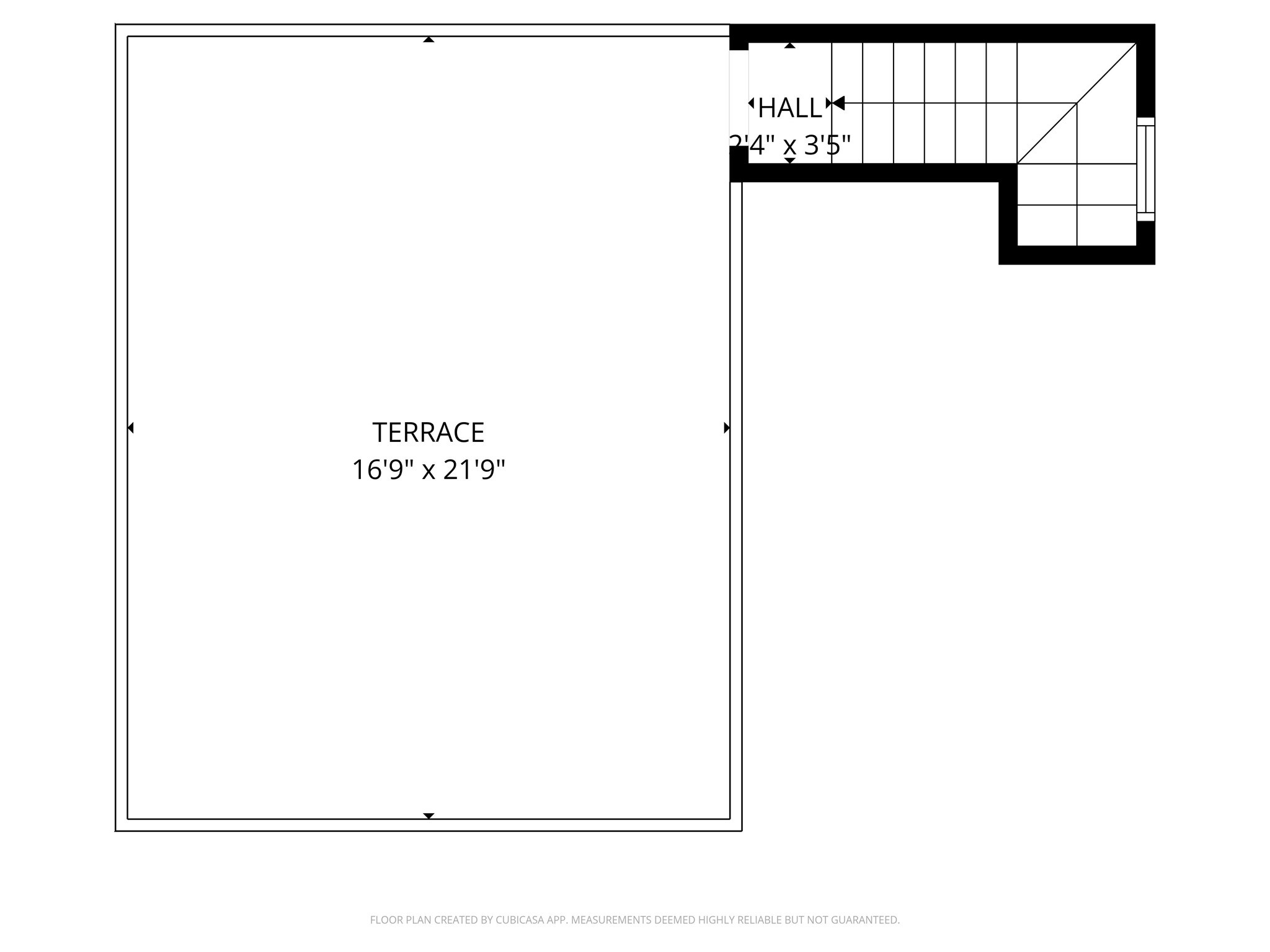 4510 Inker Street, Unit B Houston, TX 77007 - Photo 42 of 43 a picture of a floor plan
