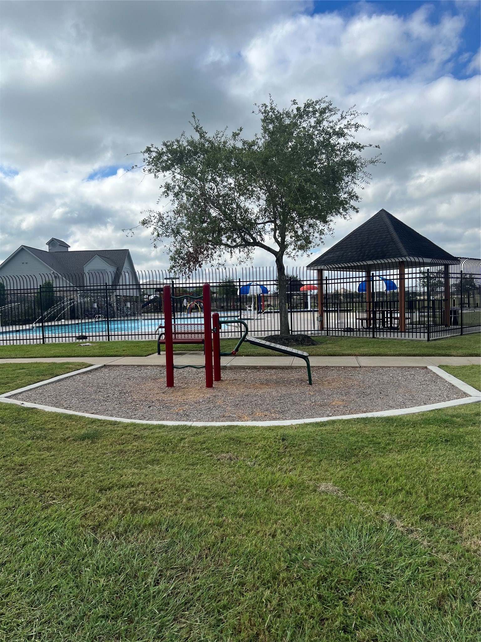 9919 Opal Rock Drive Rosharon, TX 77583 - Photo 15 of 21 a view of pool with tree s