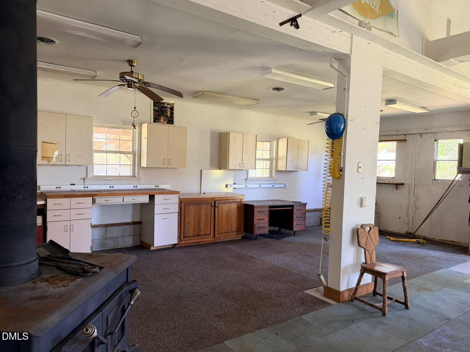 9222 Midway Road Bailey, NC 27807 - Photo 29 of 35 a view of kitchen with sink refrigerator and window