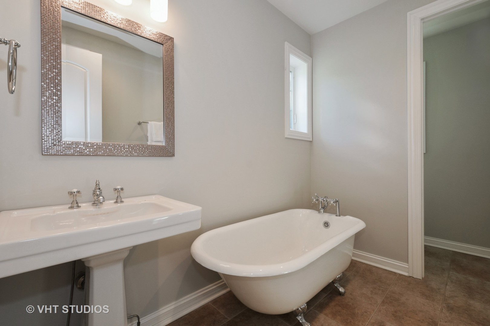 1021 Linden Lane Glenview, IL 60025 - Photo 18 of 26 a bathroom with a sink and a mirror