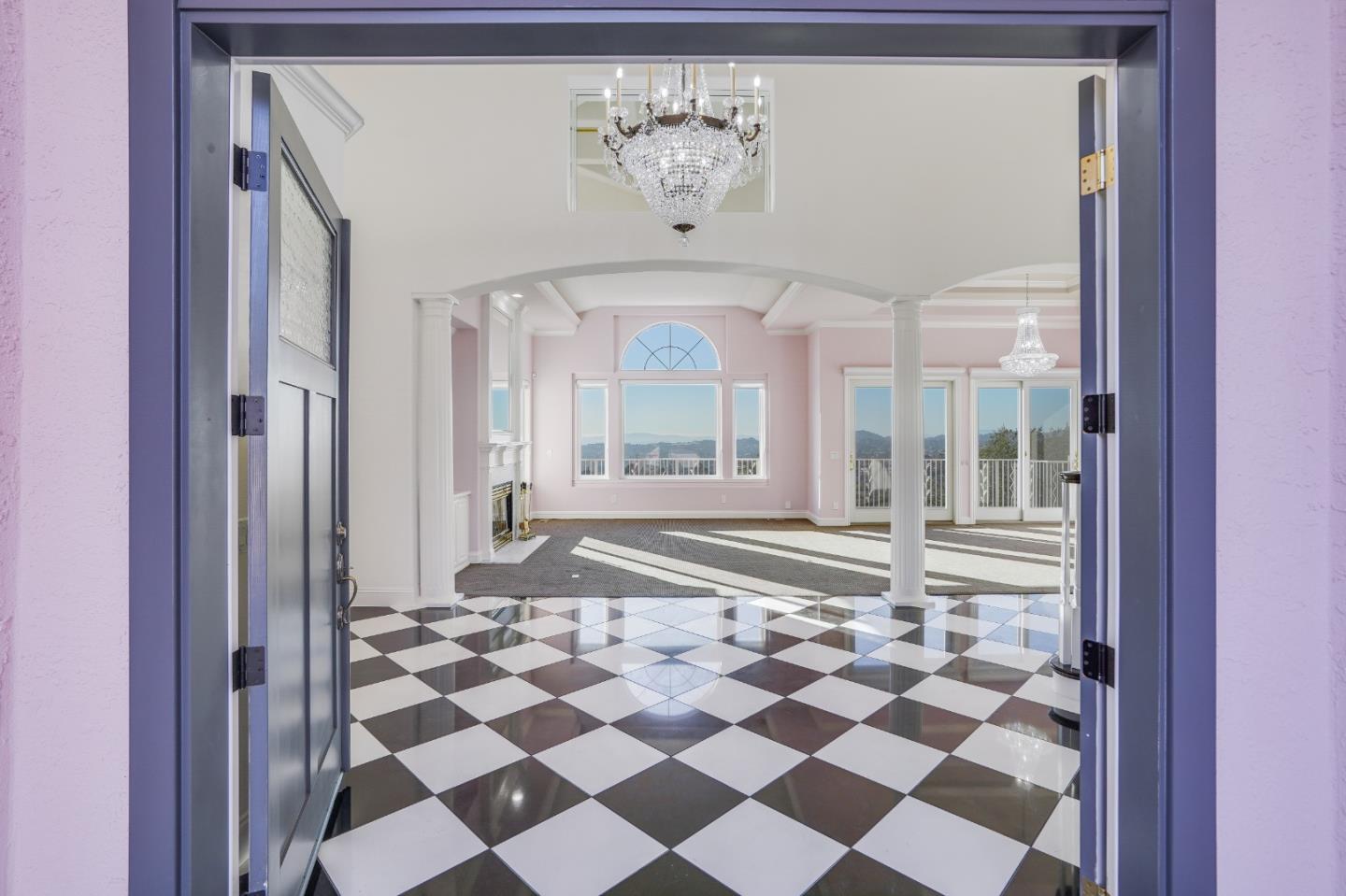 20460 Viewpoint Road Castro Valley, CA 94552 - Photo 6 of 50 a front view of a house with a front door