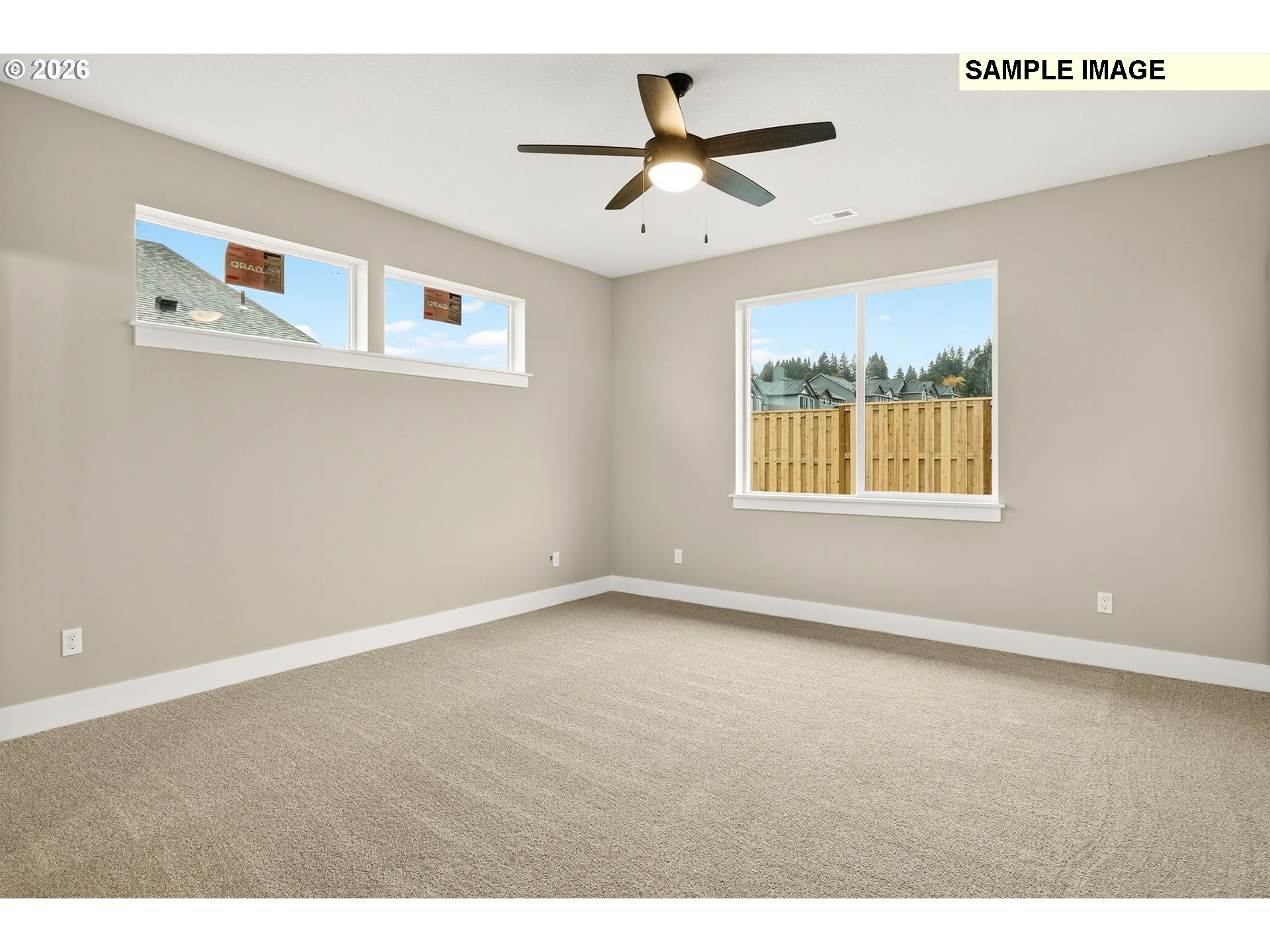 3352 Northeast Sweetwater Road, Unit 80 Estacada, OR 97023 - Photo 20 of 48 a view of an empty room with a window