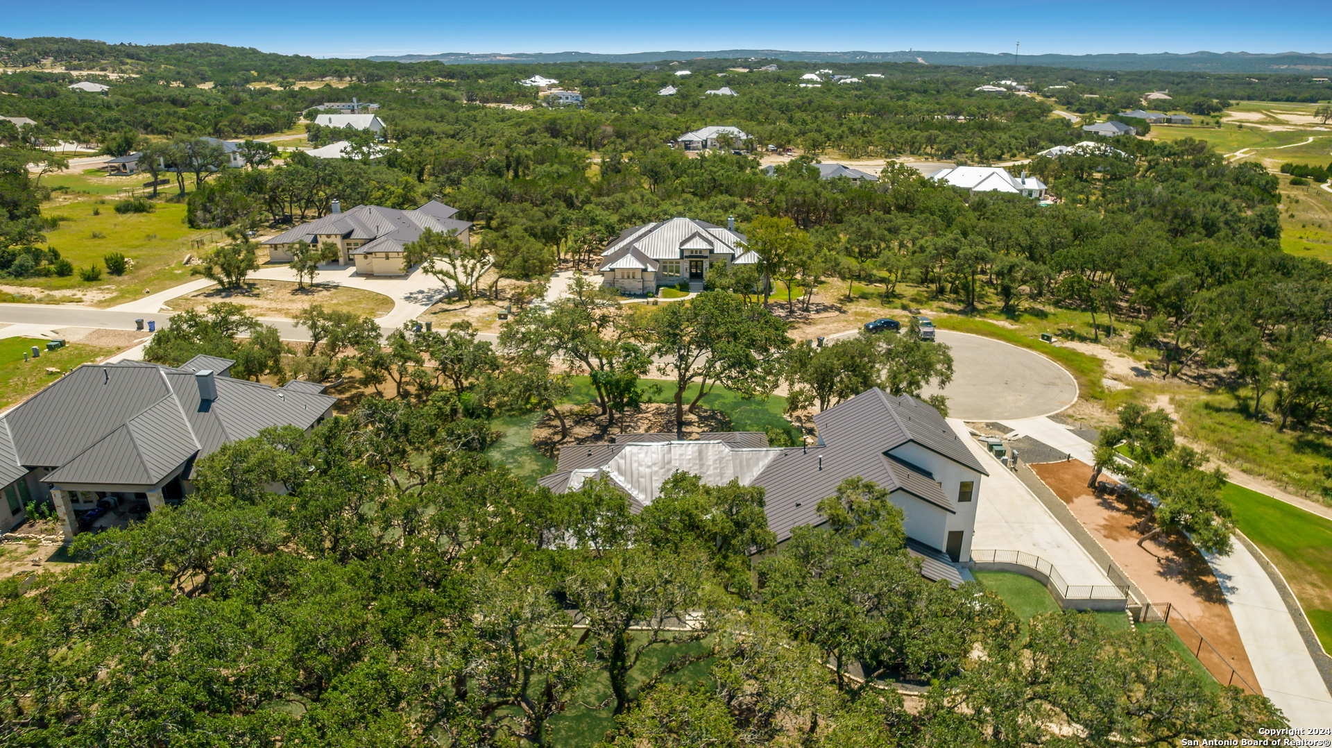 718 Post Oak Ridge Way Bulverde, TX 78163 - Photo 43 of 60 a view of lake view and mountain view