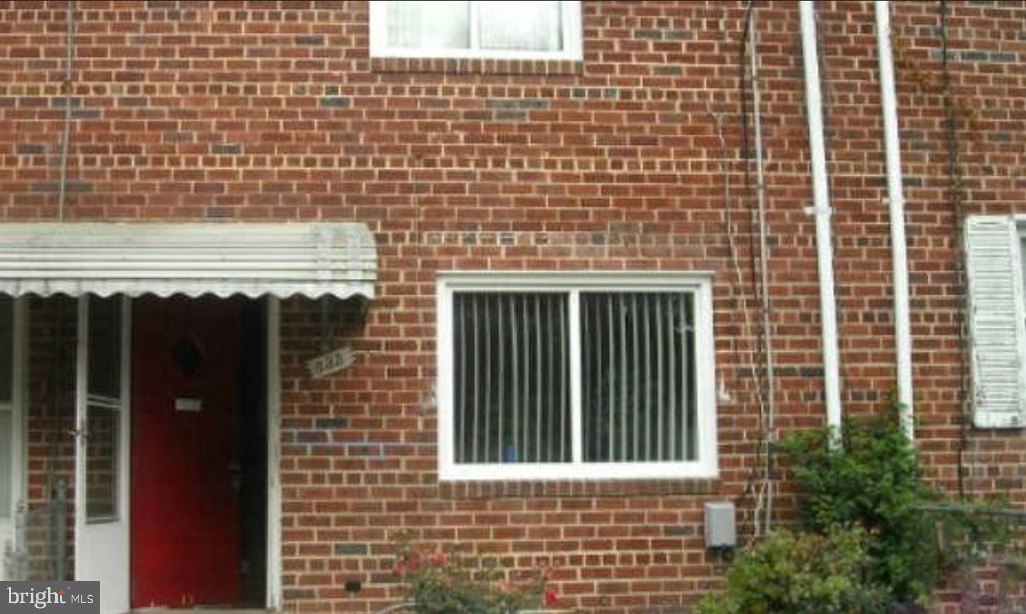 a view of a door