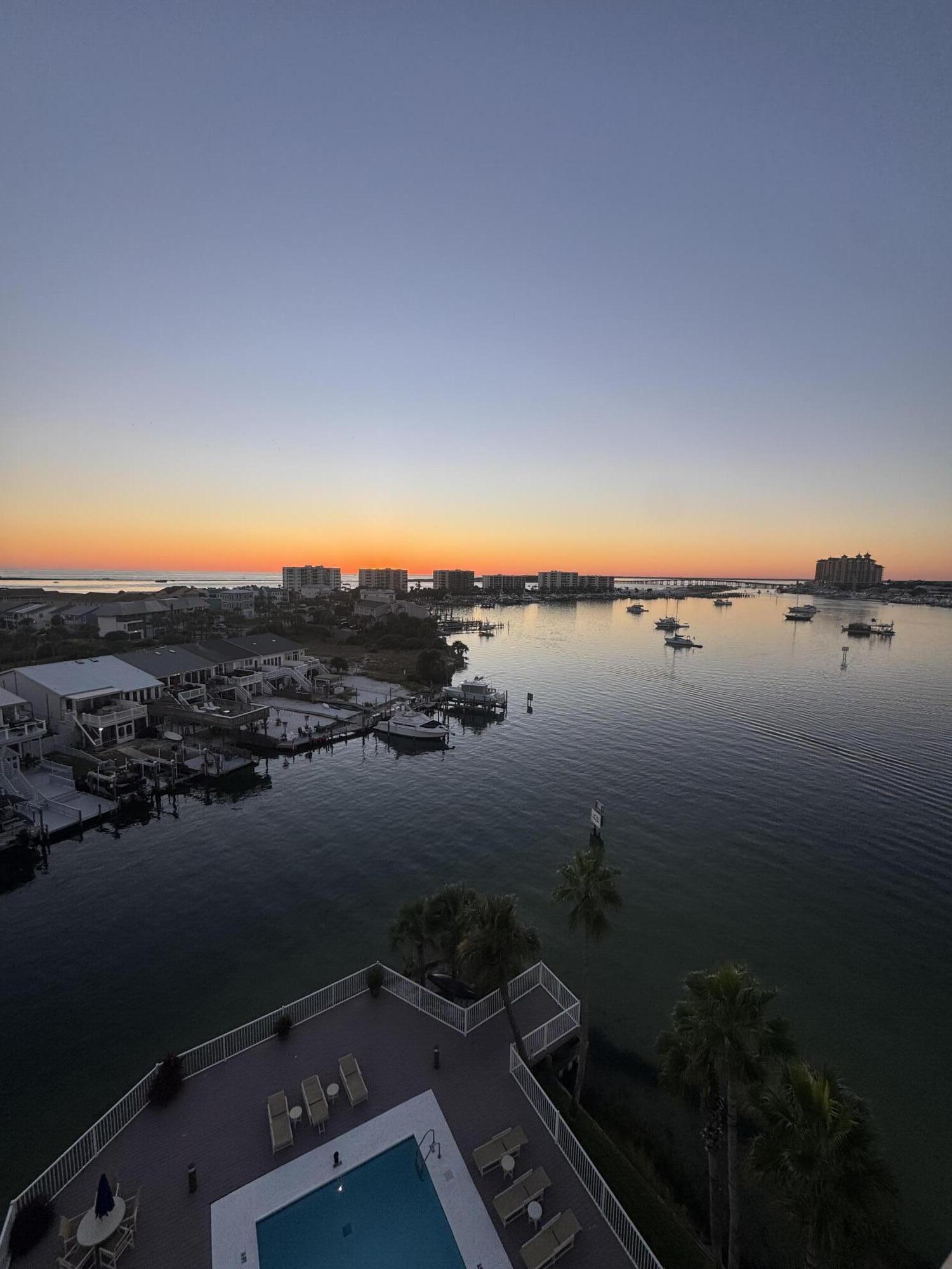 223 Durango Road, Unit 7C Destin, FL 32541 - Photo 1 of 1 a view of lake and city