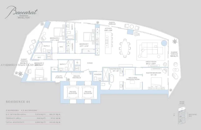 a view of a city from a building