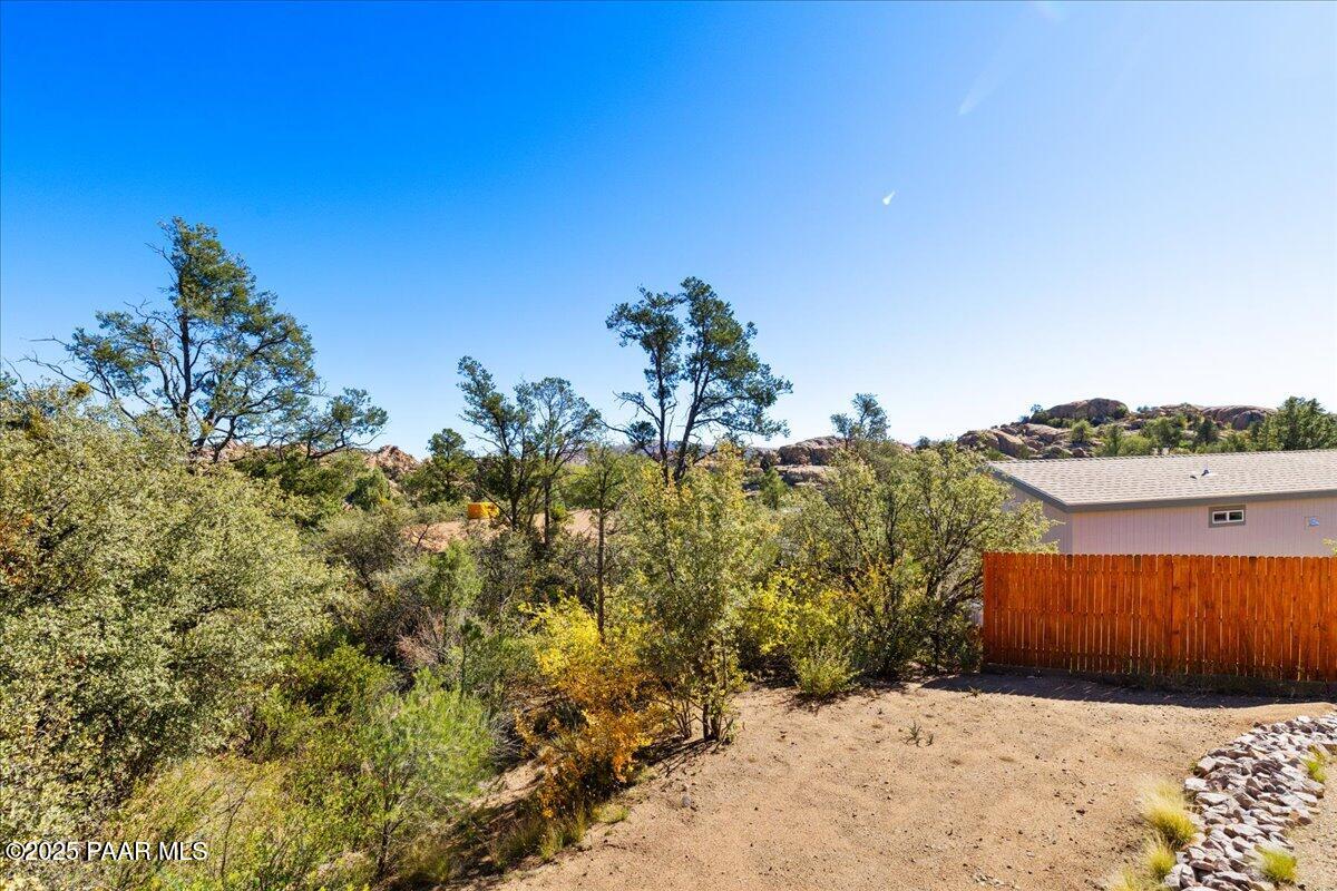 1529 Private Road Prescott, AZ 86301 - Photo 18 of 25 a view of balcony with wooden floor