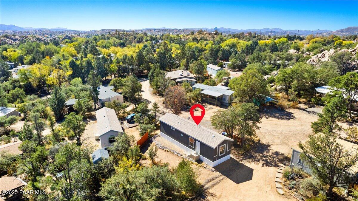 1529 Private Road Prescott, AZ 86301 - Photo 24 of 25 a view of city and mountain