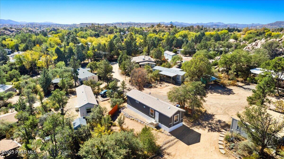 1529 Private Road Prescott, AZ 86301 - Photo 25 of 25 view of city and mountain