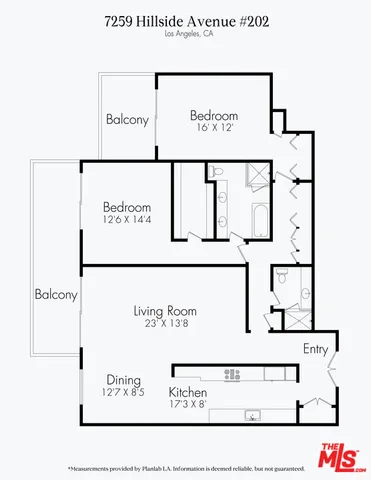 $799,000 | 7259 Hillside Avenue, Unit 202, Los Angeles, CA 90046