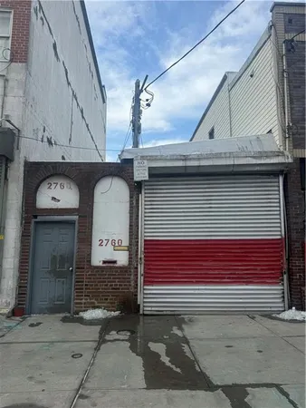 a view of entrance gate of a building