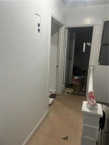 a view of storage and utility room