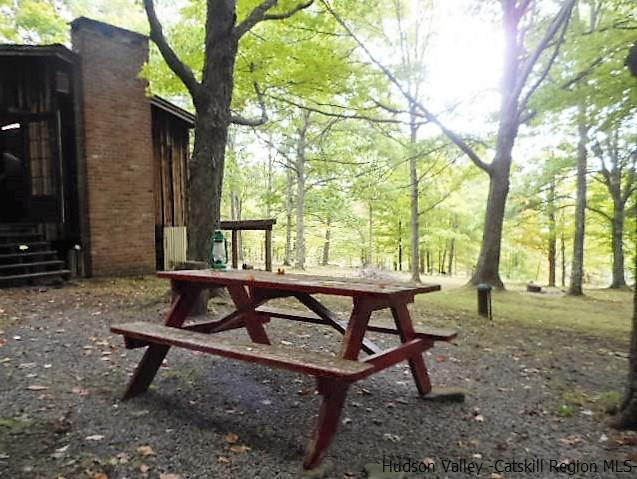 15 Belleayre Ridge Arkville, NY 12406 - Photo 11 of 27 a view of a backyard with a table and chairs