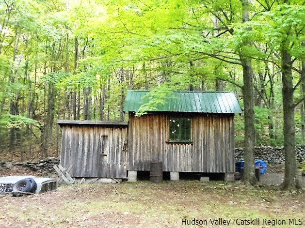 15 Belleayre Ridge Arkville, NY 12406 - Photo 14 of 27 a backyard of a house with large trees and wooden fence