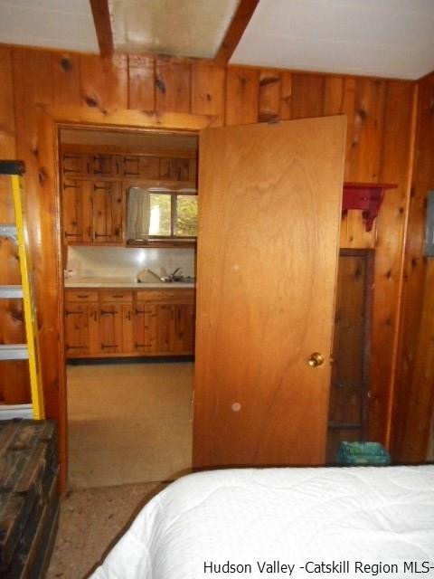15 Belleayre Ridge Arkville, NY 12406 - Photo 20 of 27 a bathroom with a wooden floor and a sink