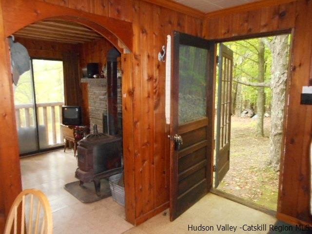 15 Belleayre Ridge Arkville, NY 12406 - Photo 25 of 27 a bathroom with a glass door shower and a sink