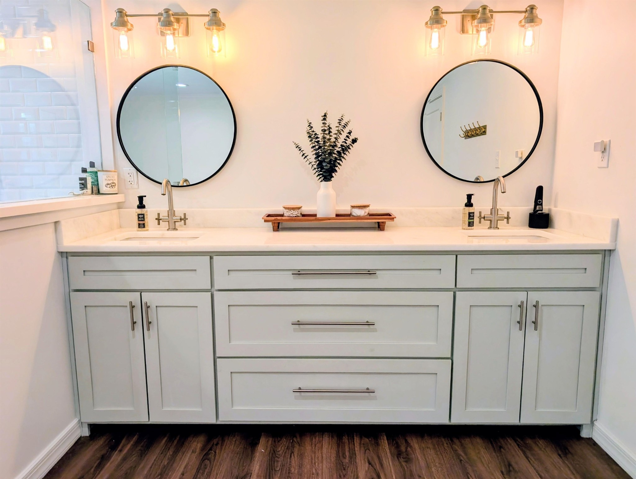 8159 Epperson Mill Road Millington, TN 38053 - Photo 16 of 31 a bathroom with a sink and a mirror