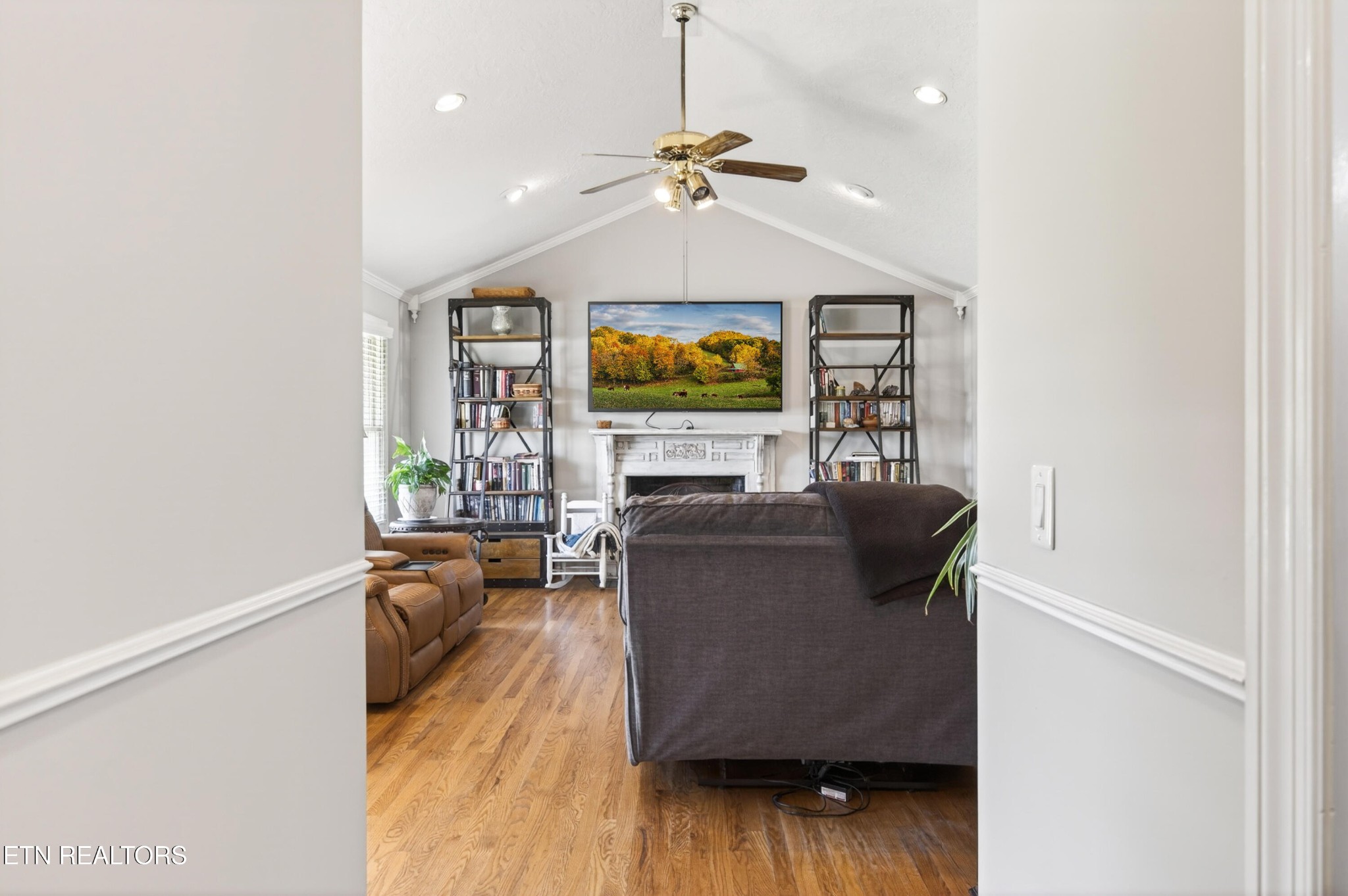 4015 Baxter Road Baxter, TN 38544 - Photo 12 of 48 a living room with furniture and a flat screen tv