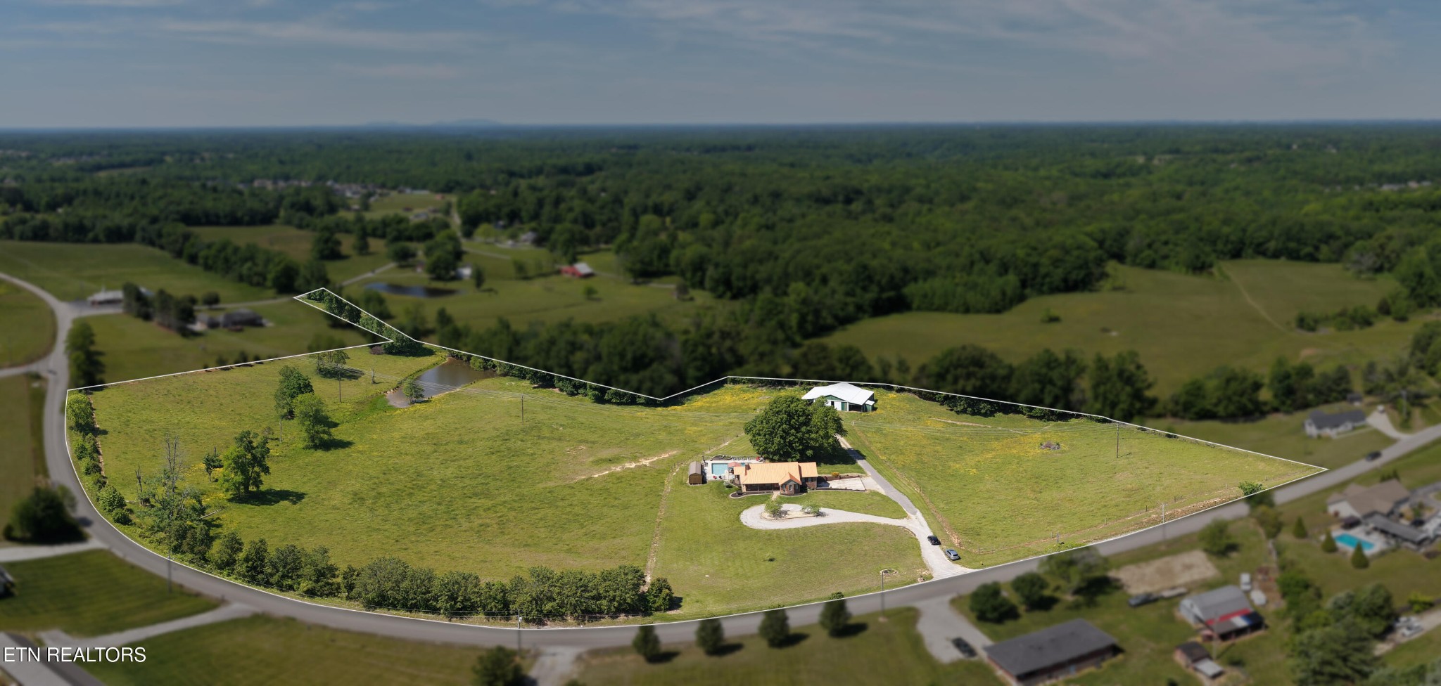 4015 Baxter Road Baxter, TN 38544 - Photo 2 of 48 an aerial view of a house with outdoor space