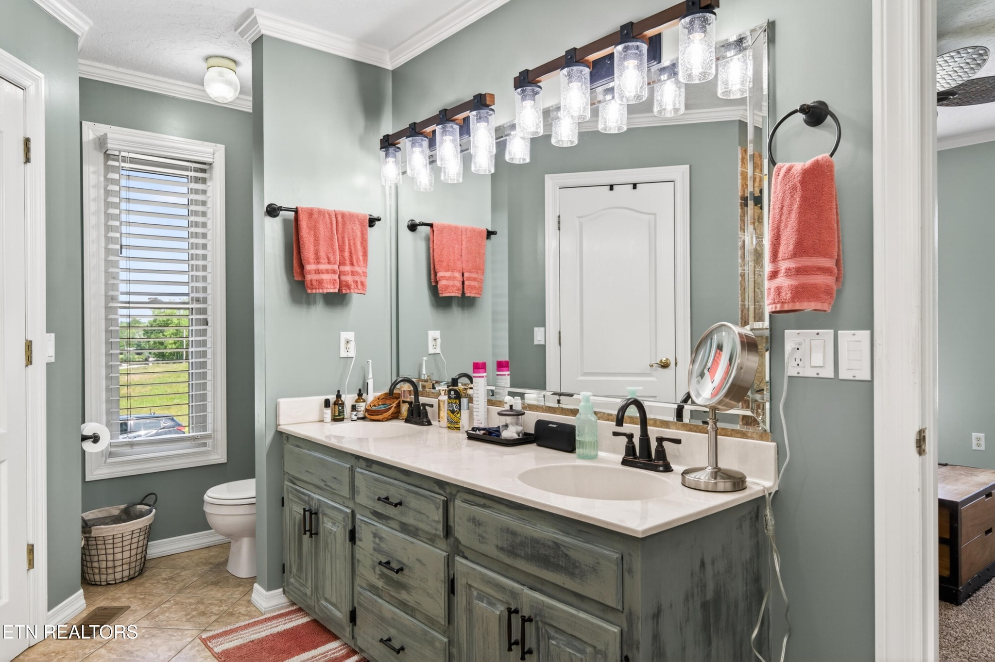 4015 Baxter Road Baxter, TN 38544 - Photo 21 of 48 a bathroom with a sink vanity mirror and toilet