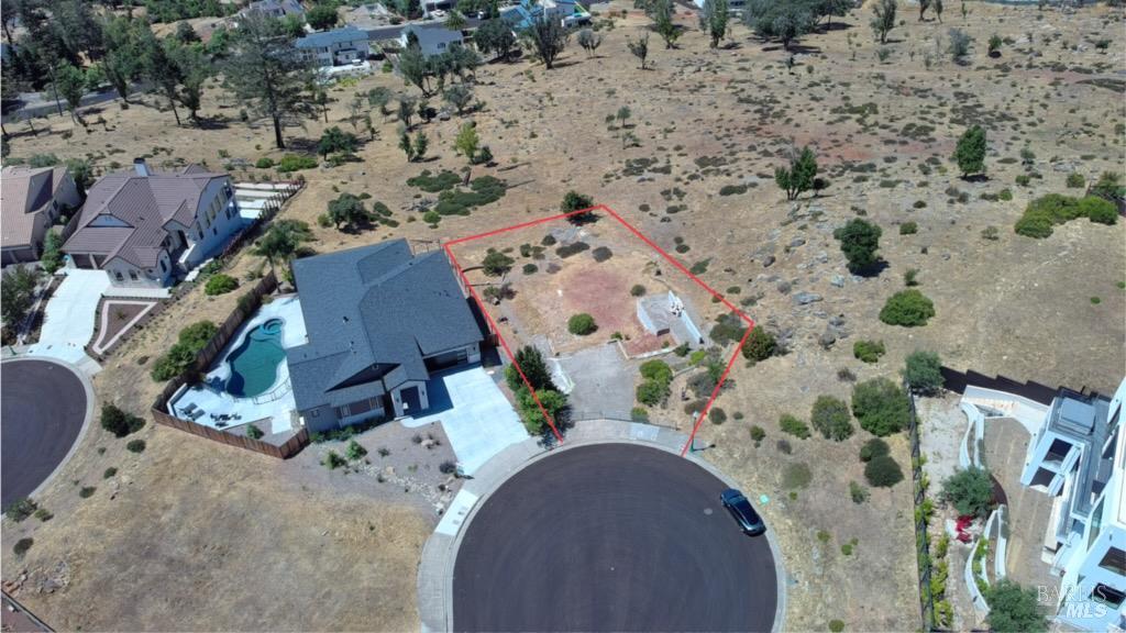 3638 Bellagio Court Santa Rosa, CA 95404 - Photo 16 of 25 an aerial view of a house with a yard